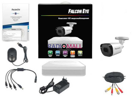Комплект видеонаблюдения Falcon Eye FE-104MHD Start Smart Комплект видеонаблюдения Falcon Eye FE-104MHD Start Smart