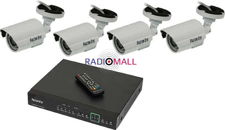 Комплект видеонаблюдения Falcon Eye FE-104MHD KIT Дача SMART Комплект видеонаблюдения Falcon Eye FE-104MHD KIT Дача SMART