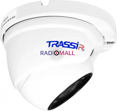 Видеокамера IP Trassir TR-D8121IR2 2.8-2.8мм цветная корп.:белый