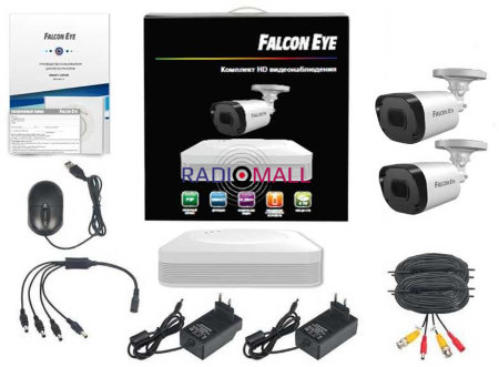 Комплект видеонаблюдения Falcon Eye FE-104MHD Light Smart Комплект видеонаблюдения Falcon Eye FE-104MHD Light Smart