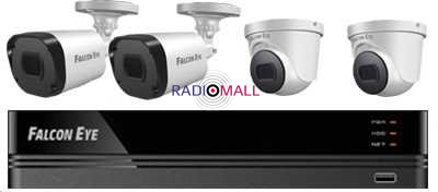 Комплект видеонаблюдения Falcon Eye FE-104MHD Офис Smart Комплект видеонаблюдения Falcon Eye FE-104MHD Офис Smart