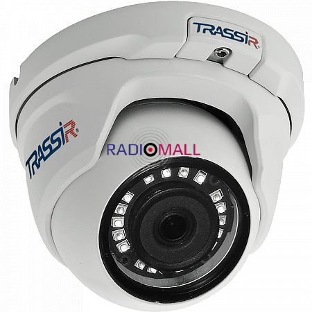 Видеокамера IP Trassir TR-D2S5 3.6-3.6мм цветная корп.:белый Видеокамера IP Trassir TR-D2S5 3.6-3.6мм цветная корп.:белый