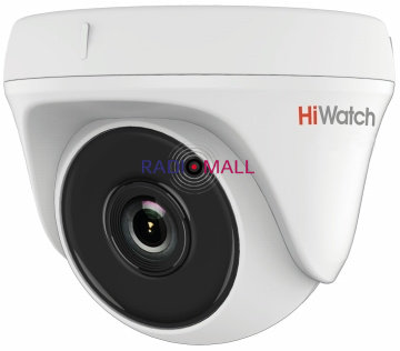 Камера видеонаблюдения Hikvision HiWatch DS-T133 2.8-2.8мм HD-TVI цветная корп.:белый Камера видеонаблюдения Hikvision HiWatch DS-T133 2.8-2.8мм HD-TVI цветная корп.:белый