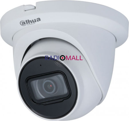 Видеокамера IP Dahua DH-IPC-HDW3241TMP-AS-0280B 2.8-2.8мм цветная корп.:белый Видеокамера IP Dahua DH-IPC-HDW3241TMP-AS-0280B 2.8-2.8мм цветная корп.:белый